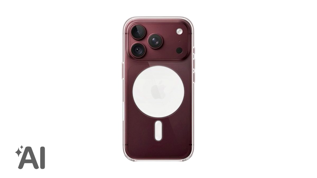 Şəffaf MagSafe iPhone case